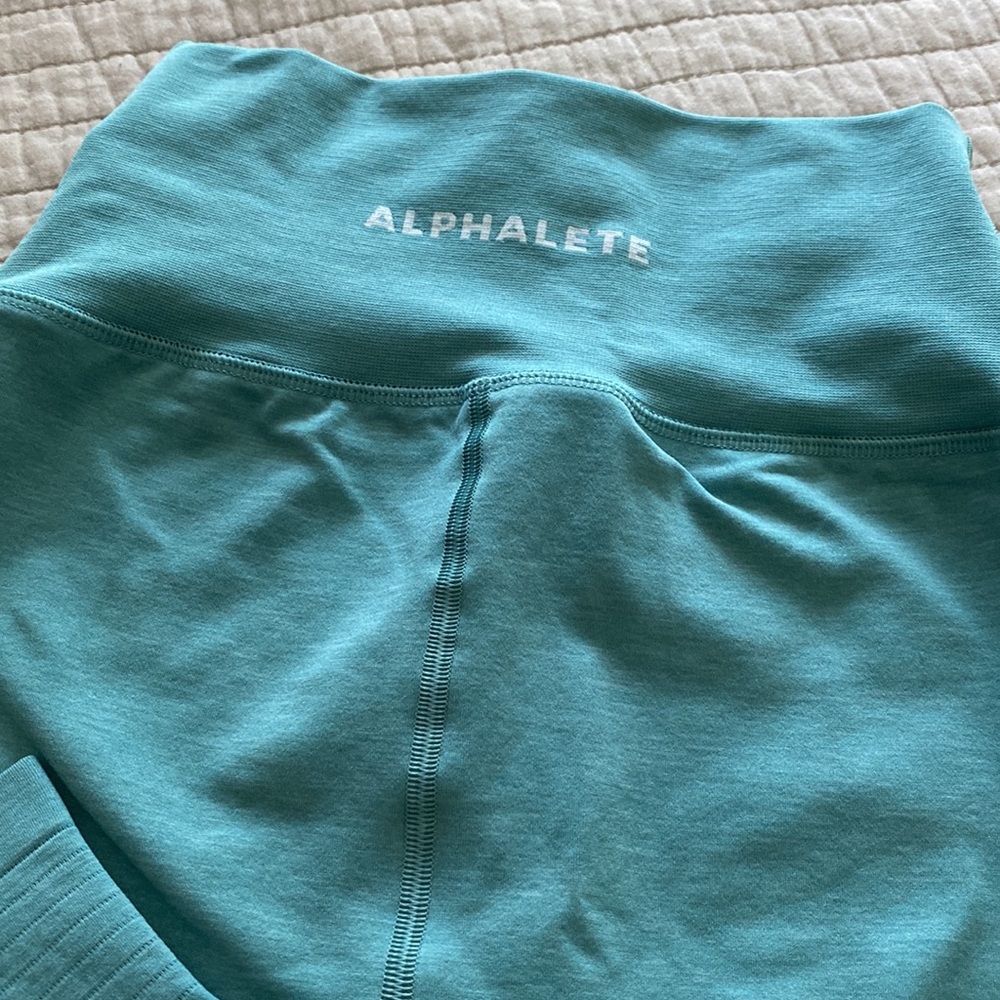 Alphalete Og Limited Edition Og Revival Leggings Jade Green Small View 4